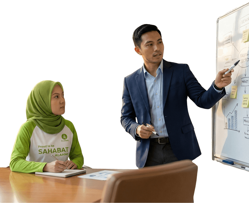 Dibekali ilmu bisnis dari mentor berpengalaman